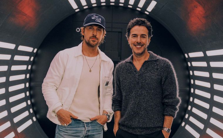 Ryan Gosling y Shawn Levy desde la Star Wars Celebration.