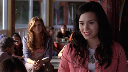 Demi Lovato como Mitchie Torres en Camp Rock.&nbsp;