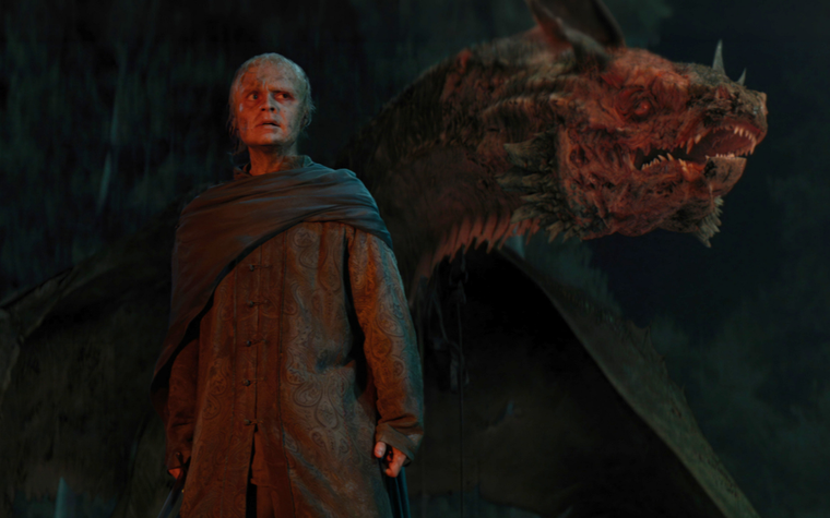 Tom Glynn-Carney como Aegon II en la temporada 3.&nbsp;