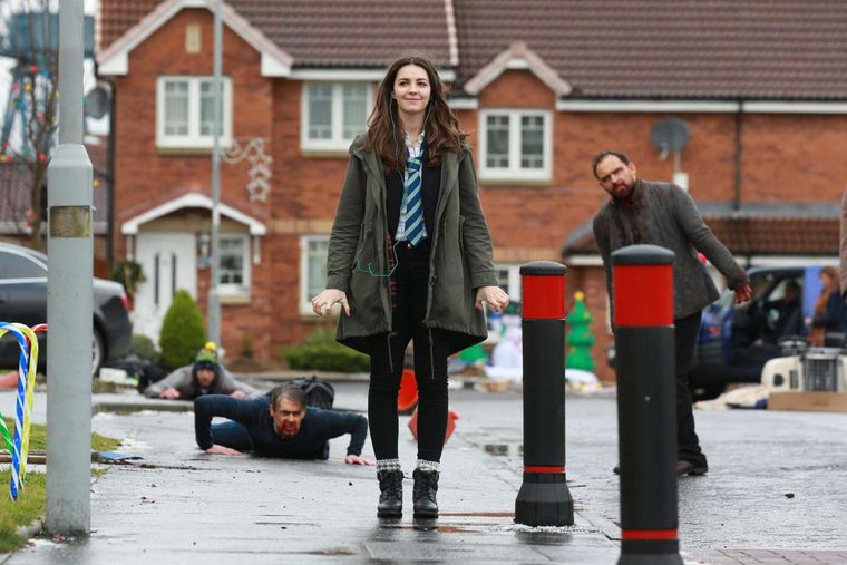 Navidad, nieve y zombies.&nbsp;