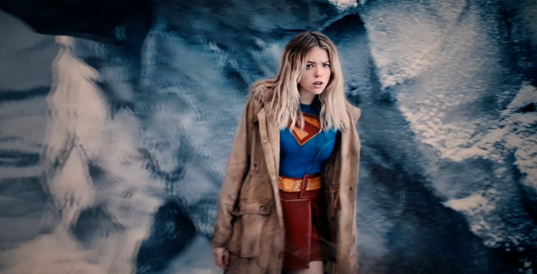 Milly Alcock como Supergirl en Superman.