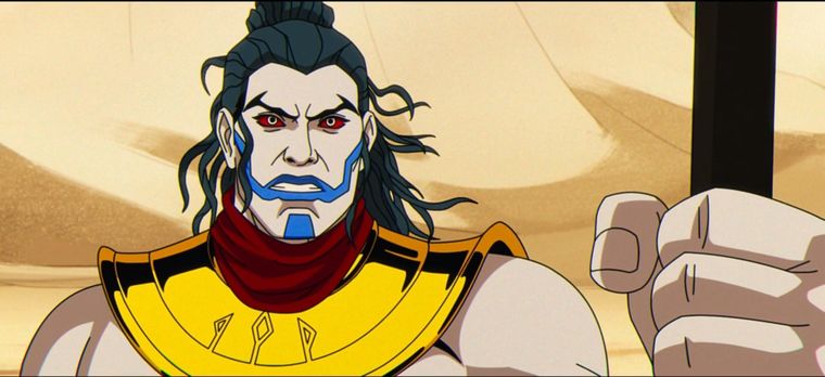 En Sabah Nur, mejor conocido como Apocalipsis, en el cierre de temporada de X-Men '97, la reciente serie animada de Marvel Studios Animation. En Sabah Nur, mejor conocido como Apocalipsis, en el cierre de temporada de X-Men '97, la reciente serie animada de Marvel Studios Animation.