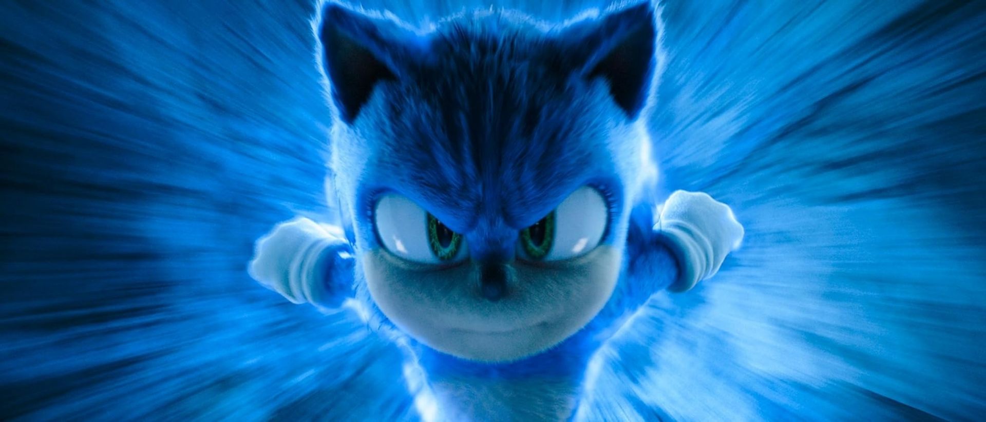 Sonic, el erizo de Sega, en su versión live action.