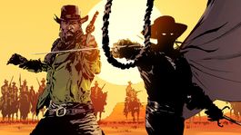 El Zorro y Django en el cómic que co escribió Quentin Tarantino. El Zorro y Django en el cómic que co escribió Quentin Tarantino.