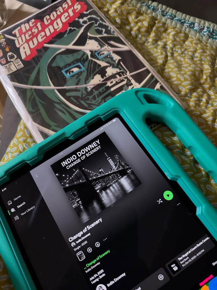 MCU morning anthem… escribió Robert Downey Jr. junto a la publicación. MCU morning anthem… escribió Robert Downey Jr. junto a la publicación. 