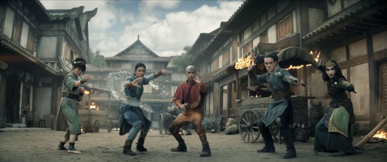 El Equipo Avatar se completa en la segunda temporada de Avatar: La Leyenda de Aang.
