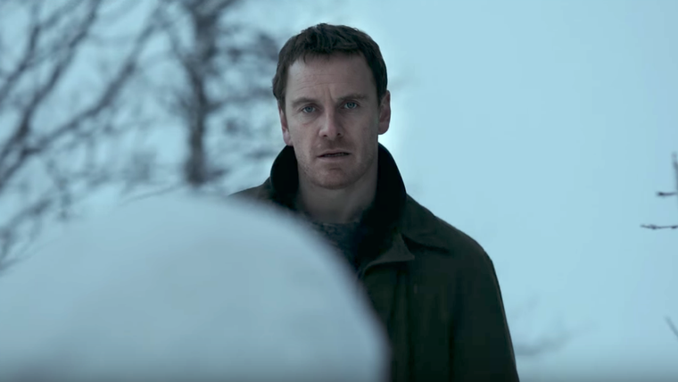 El muñeco de nieve, con Michael Fassbender. El muñeco de nieve, con Michael Fassbender.