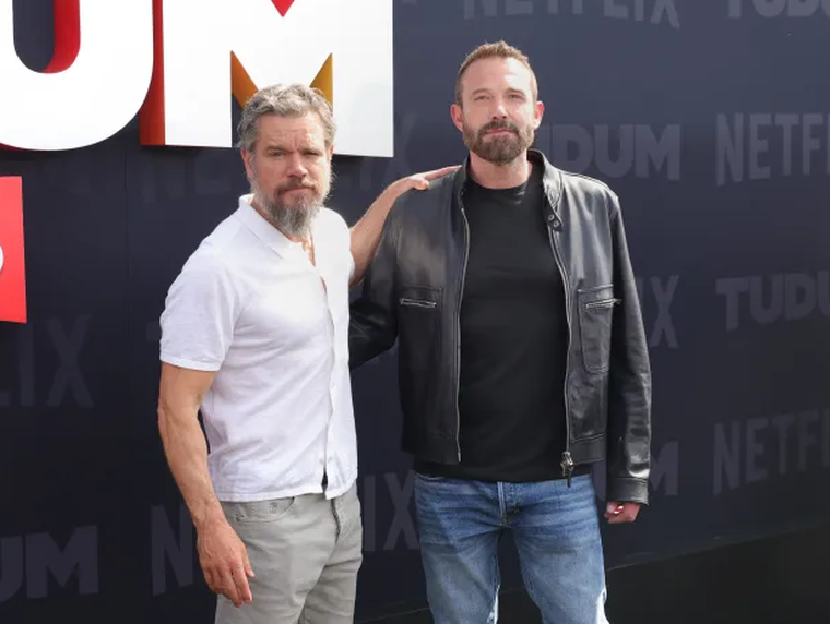 Matt Damon sorprendió con su nuevo look Matt Damon sorprendió con su nuevo look