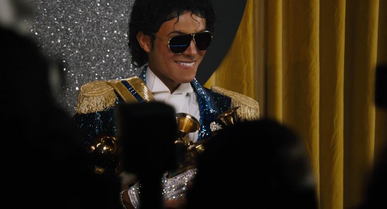 Jaafar Jackson convertido en su tío Michael Jackson.