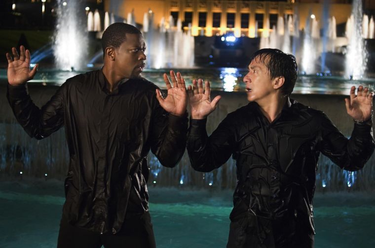 Chris Tucker y Jackie Chan en Rush Hour 3