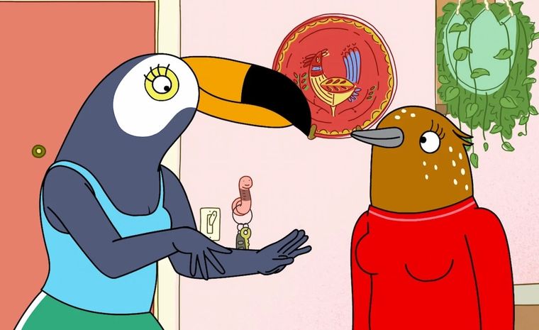 Tuca & Bertie es una serie animada para adultos en la que Ali Wong y Steven Yeun prestaron las voces
