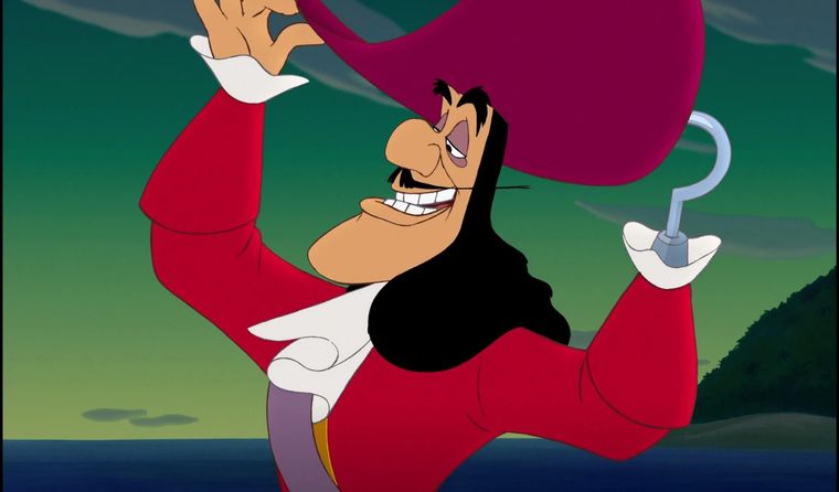 El Capitán Garfio es uno de los villanos más icónicos de Disney El Capitán Garfio es uno de los villanos más icónicos de Disney
