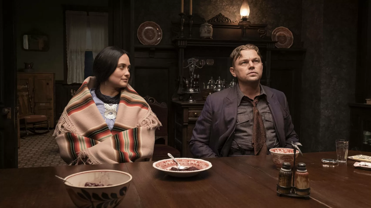 Leonardo DiCaprio en Killers of the Flower Moon