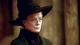 Maggie Smith interpreta a la profesora Minerva McGonagall