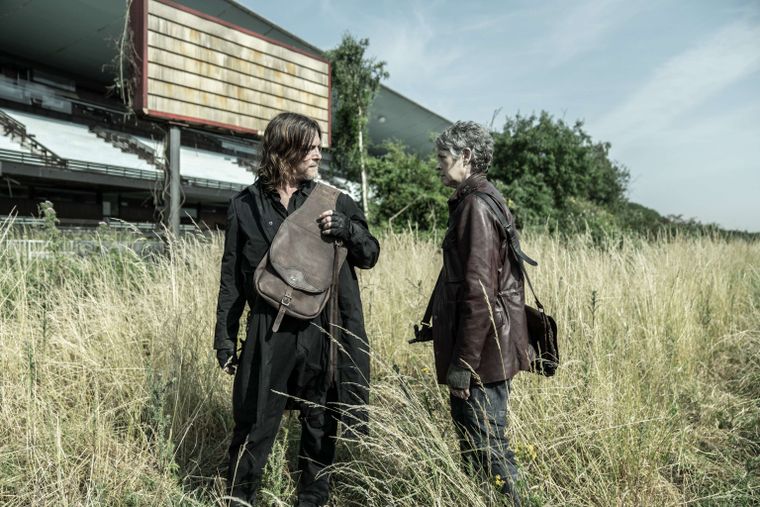 Dary y Carol, una de las duplas más queridas en la S3 de The Walking Dead: Daryl Dixon.