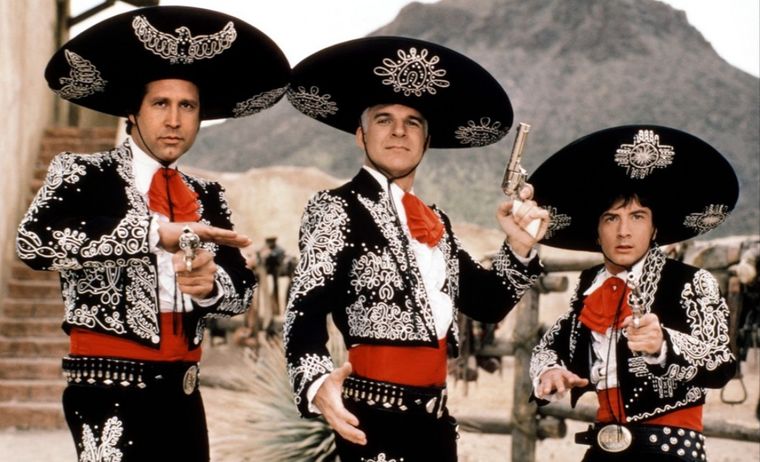 Los tres amigos, el western de comedia que llegó esta semana a Netflix Los tres amigos, el western de comedia que llegó esta semana a Netflix