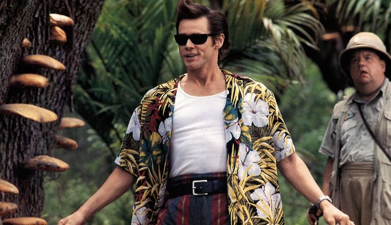Jim Carrey como Ace Ventura