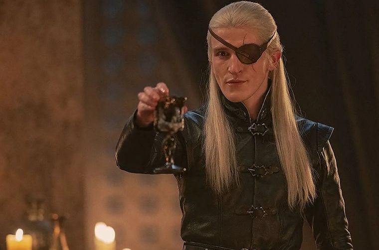Aemond Targaryen es uno de los personajes más temibles de la serie