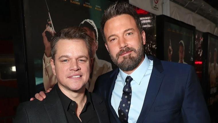 Ben Affleck y Matt Damon, las dos grandes estrellas de la pellícula de Nike que anunció hoy un elenco espectacular