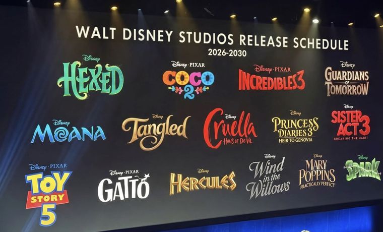 El calendario 2028 de Disney tiene sus primeros títulos.