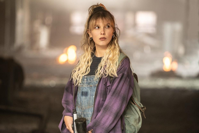 Millie Bobby Brown protagoniza Estado eléctrico