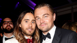 Jared Leto y Leonardo DiCaprio son grandes amigos.