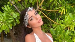 demi rose derritio las redes con una malla cavada que dio que hablar