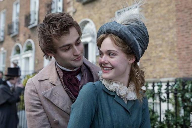 Elle Fanning y Douglas Booth protagonizan la película Mary Shelley