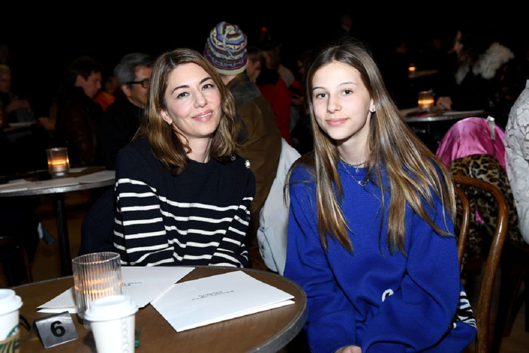 Sofia Coppola junto a su hija Romy