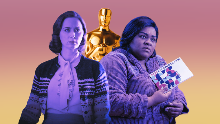 Emily Blunt y Da’Vine Joy Randolph, las dos actrices entre las que está la ganadora de la categoría