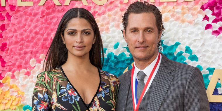 Camila Alves y Matthew McConaughey protagonizaron una bella historia de amor.