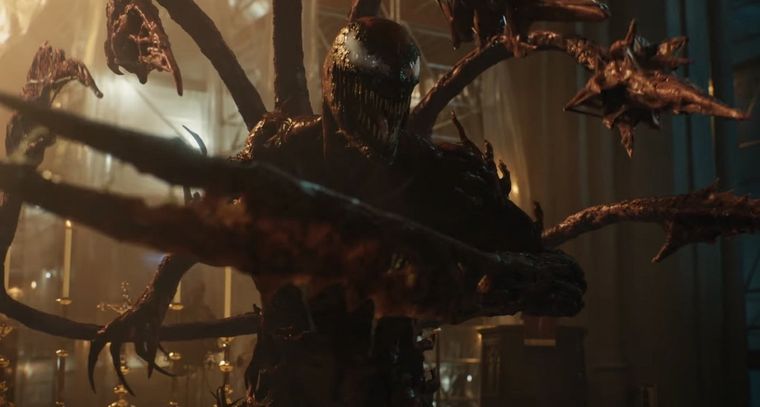 El simbionte más peligroso se luce en el nuevo avance de Venom: Carnage liberado
