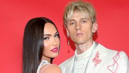 Megan Fox junto a Machine Gun Kelly