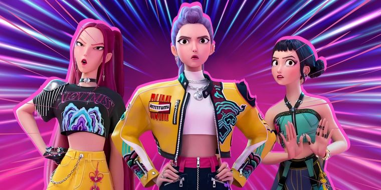 Mira, Rumi y Zooey, Las Guerreras K-Pop, reciben sus voces cantadas de Audrey Nuna, EJAE y Rei Ami, respectivamente. Mira, Rumi y Zooey, Las Guerreras K-Pop, reciben sus voces cantadas de Audrey Nuna, EJAE y Rei Ami, respectivamente.