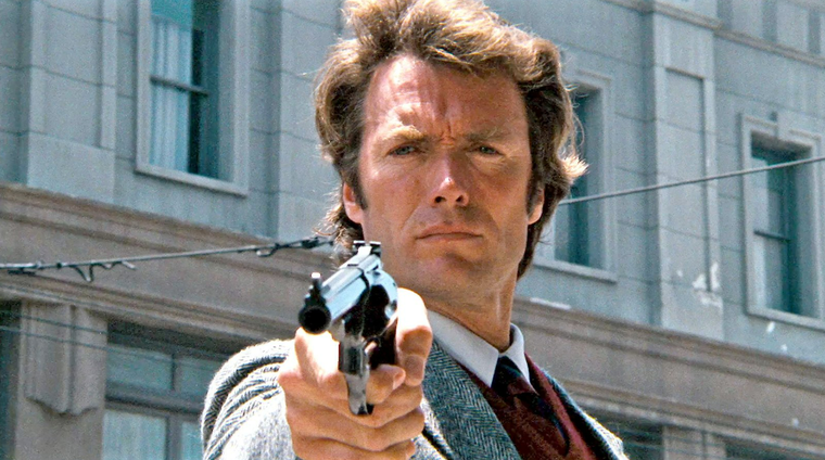 Clint Eastwood en Harry el sucio.&nbsp;