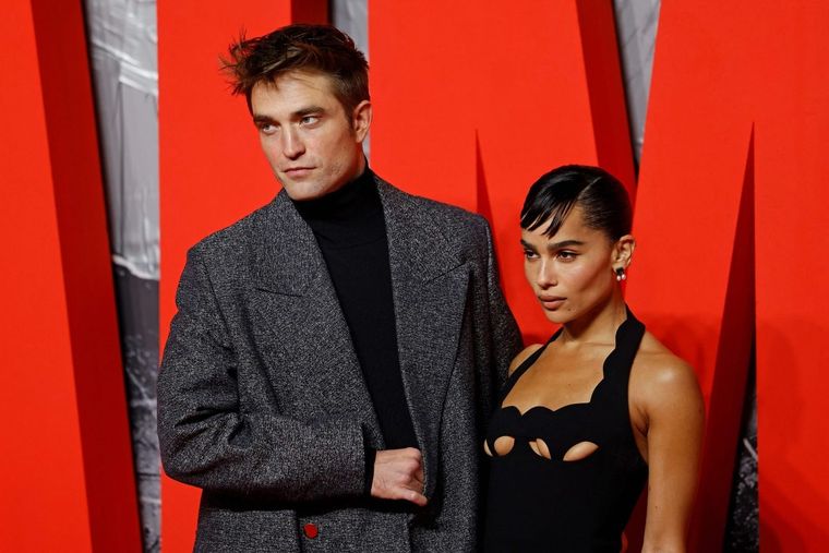 Robert Pattinson y Zoë Kravitz