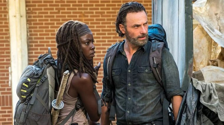Michonne y Rick