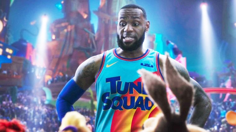 LeBron James en Space Jam