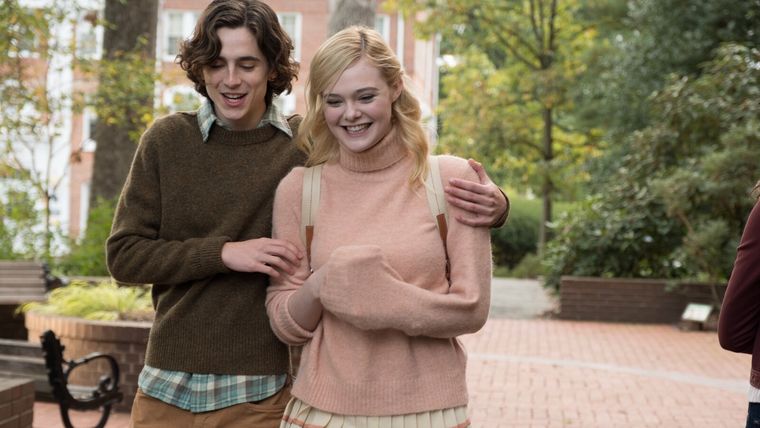 Timothée Chalamet y Elle Fanning protagonizan Un día lluvioso en Nueva York