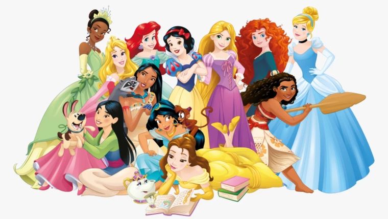 Las princesas Disney son un ícono del cine de animación
