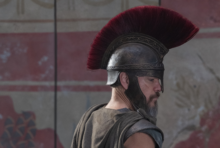 Matt Damon como Odiseo. Matt Damon como Odiseo.