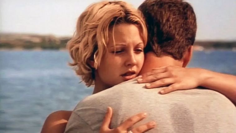 Drew Barrymore protagonizó varias comedias románticas a lo largo de su carrera