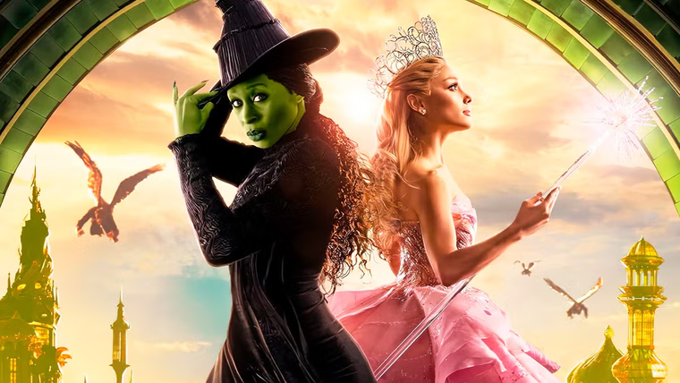 Cynthia Erivo y Ariana Grande protagonizan la adaptación cinematográfica de Wicked.