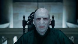 Ralph Fiennes como el temible Lord Voldemort