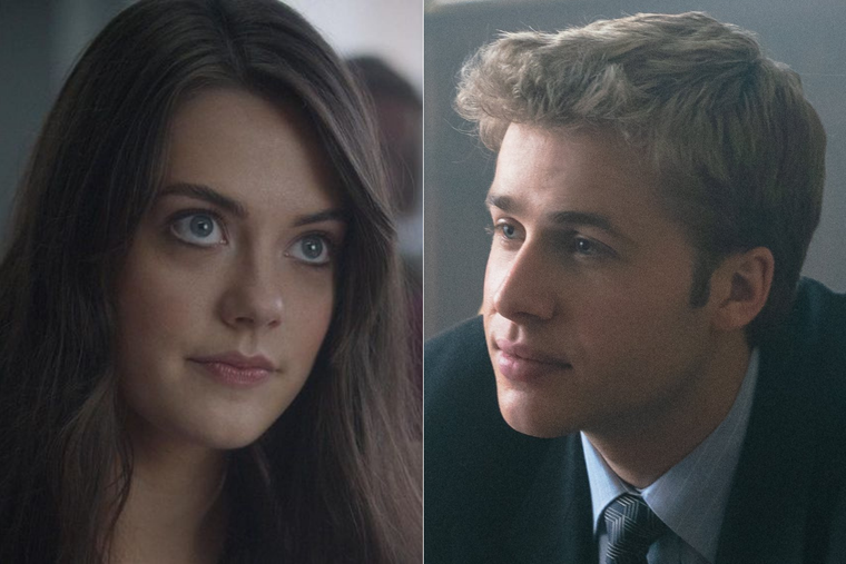 Meg Sullivan y Ed McVey interpretan a los Príncipes de Gales durante sus primeros días de romance