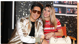 Natasha Araos y Chyno Miranda cuando estaban juntos