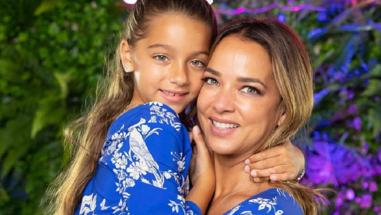 La presentadora está aprovechando sus días fuera de la televisión.