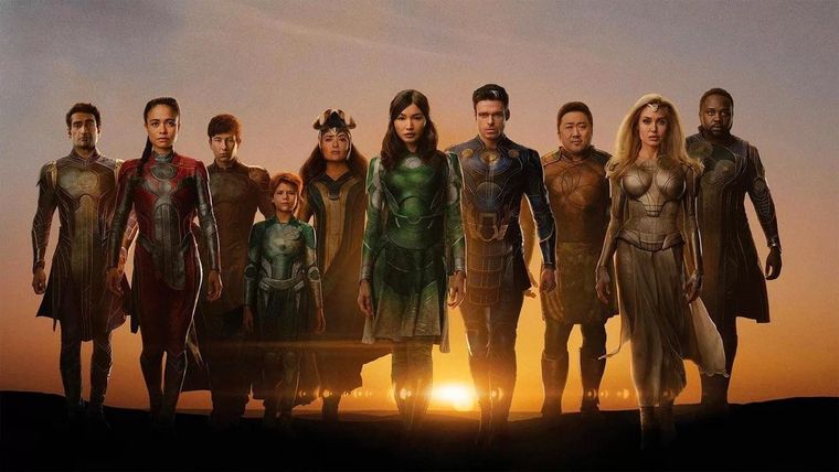 Con la llegada de los Eternals se reconfigura el orden cronológico del MCU
