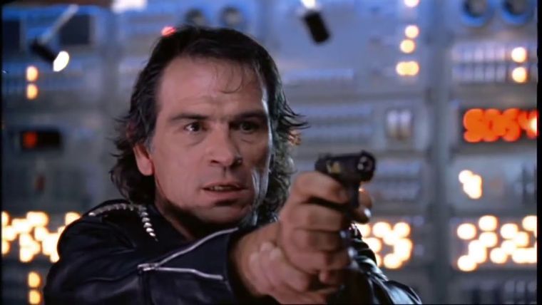 Tommy Lee Jones a comienzos de los 90 Tommy Lee Jones a comienzos de los 90