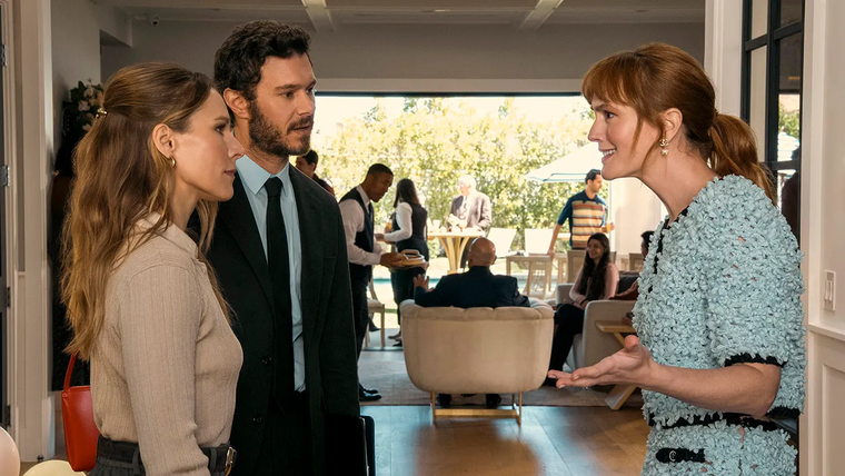 Leighton Meester como Abby en Nadie quiere esto 2. Leighton Meester como Abby en Nadie quiere esto 2.